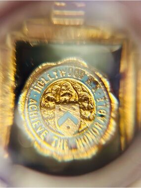 Vintage Rare Hollywood High School Academic Graduation Key Fob 1950-1960s)Unisex